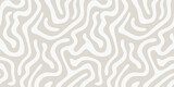 Beige vågmönster med naturlig rytm