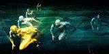 Dynamisk start i futuristiskt landskap