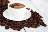 Kaffeexplosion i fokus
