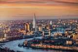 London vid solnedgången