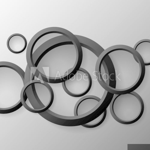 Abstract 3D Geometrical Design, Vector Illustration Background