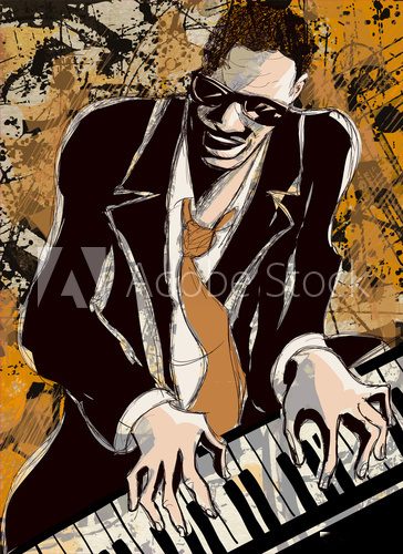 afro american jazz pianist