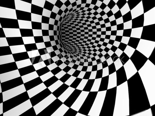 Checkered texture 3d background