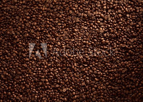 Coffee beans texture