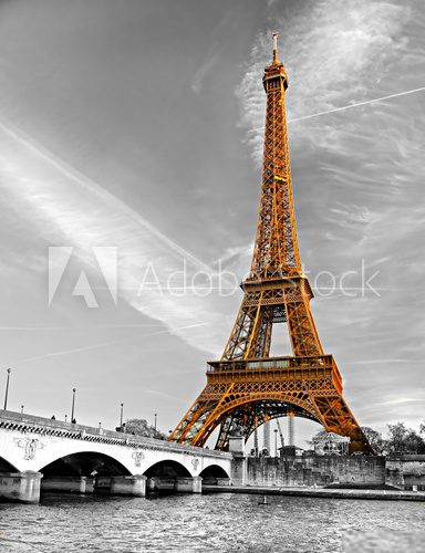 Eiffel tower, Paris.