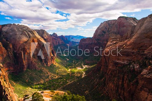 Great Landscape in Zion National Park,Utah,USA