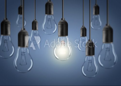 Lampe / Glühbirnen / Konzept