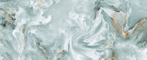 Polished onyx marble with high-resolution, aqua tone emperador marble, natural breccia stone agate surface, modern Italian marble for interior-exterior home decoration tile and ceramic tile surface.