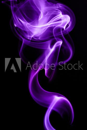 Purple smoke