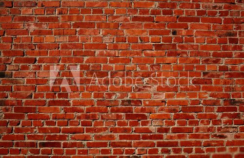 Red brick wall