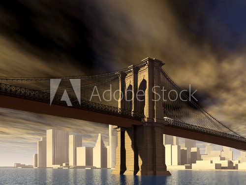 Brooklyn Bridge in New York City
