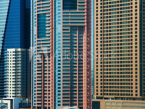 modern buildings or real estate appartments texture in the city