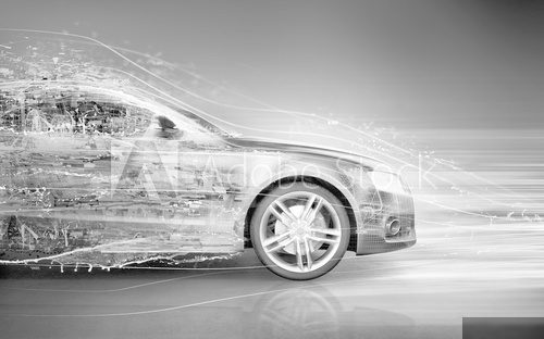 car abstract concept