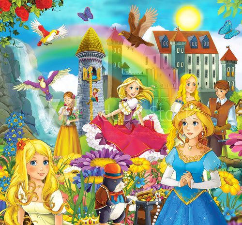 The fairy tales mush up - castles knights fairies