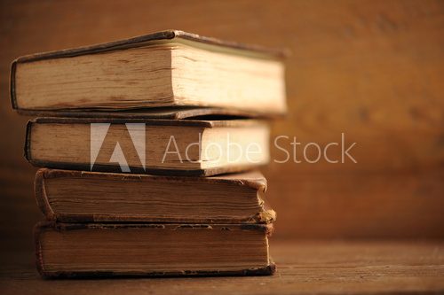 old book close up