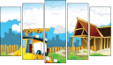 Pentaptych