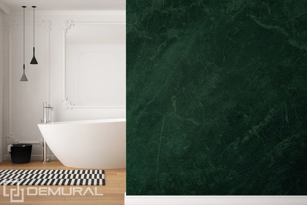 Djupgrönt av natursten Abstrakta Tapeter Tapeter Demural