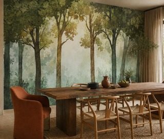 trad som skapar en naturlig skog skog tapeter tapeter demural