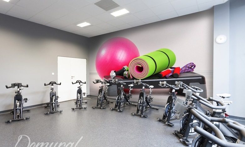 foto dekoration och fit motivation tapeter for fitnessklubben tapeter demural
