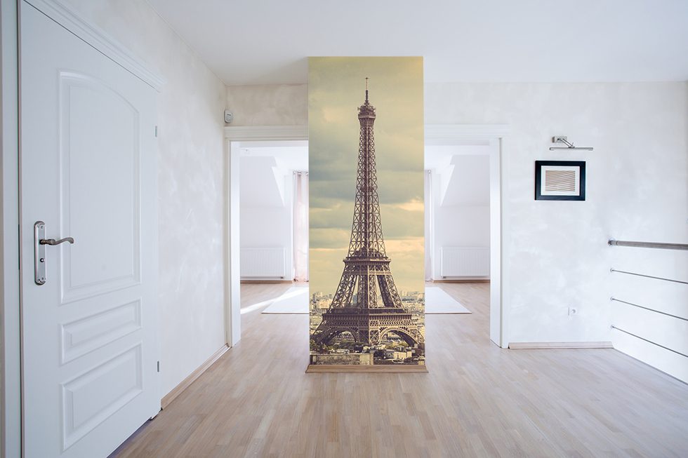En rundtur i Paris Eiffeltornet Tapeter Tapeter Demural