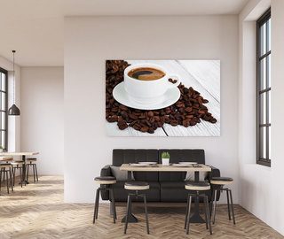 skonheten i kaffeblandningar tavlor for matsalen tavlor demural