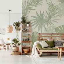 Tropisk-accent-i-vardagsrummet-tapeter-for-vardagsrummet-tapeter-demural