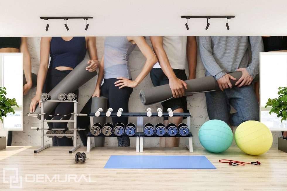 Energi och rörelse i modern tappning Sport Tapeter Tapeter Demural